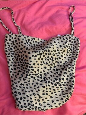 Leopard princess Polly backless top
